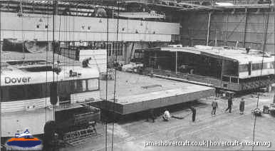 SRN4 stretched to Mark 3 - SUPER 4 in 1978-9 -  (credit: The <a href='http://www.hovercraft-museum.org/' target='_blank'>Hovercraft Museum Trust</a>).